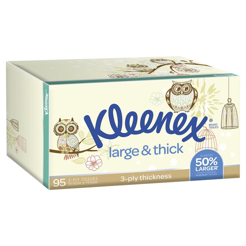 KLEENEX Tissues Large & Thick 95