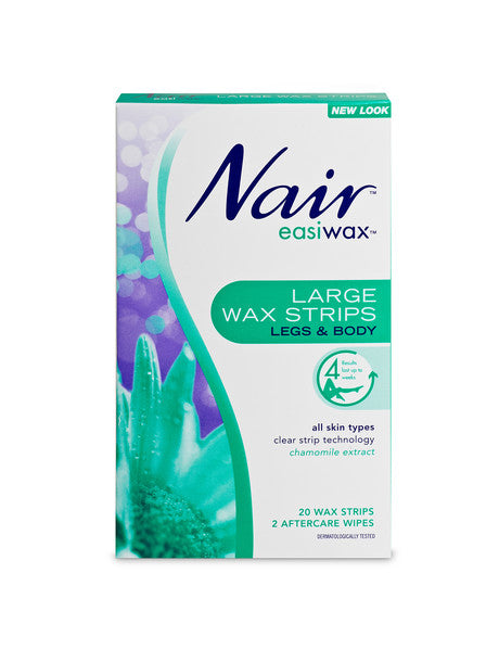 NAIR Easiwax Strips Large 20s