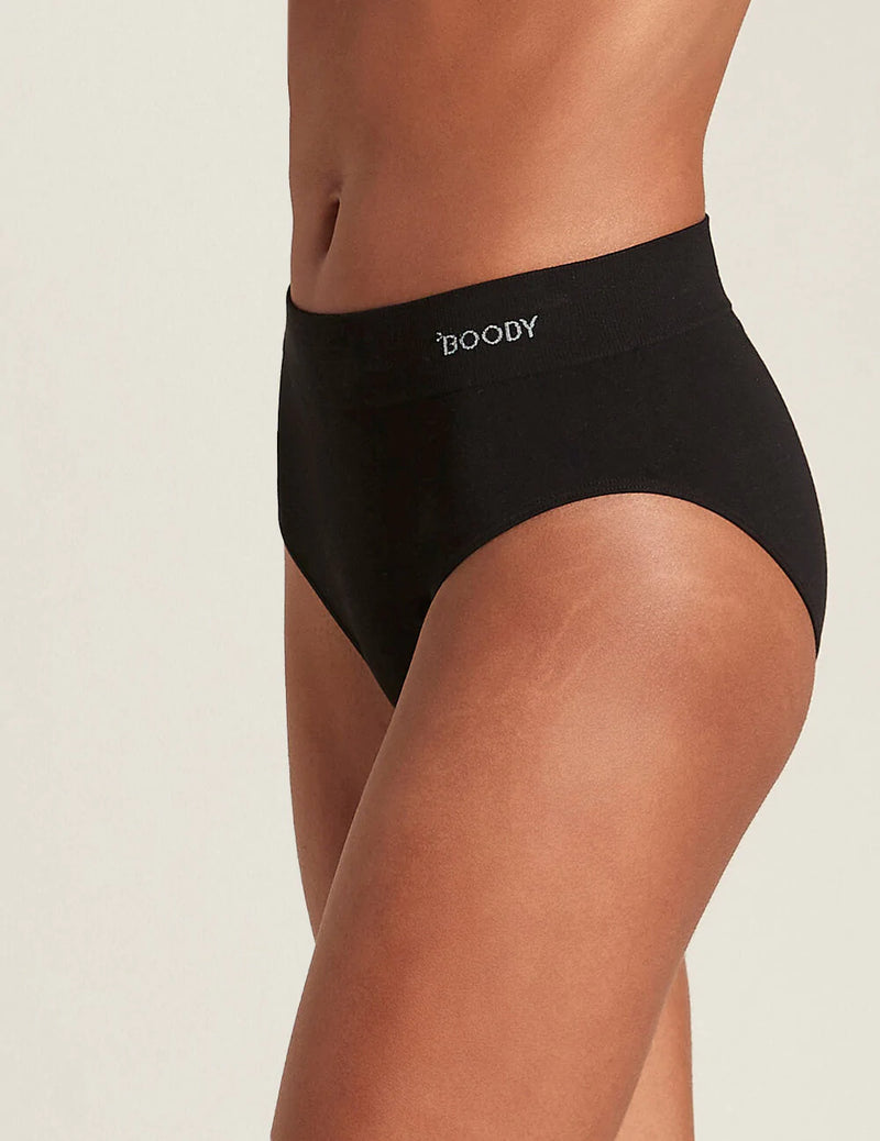 BOODY Womens Full Brief Blk S