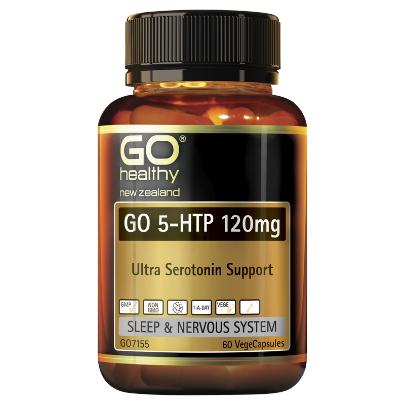 Go Healthy 5HTP 160mg 1-A-Day 60vcaps