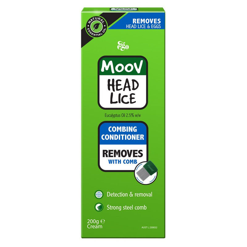 MOOV Ego Head Lice Comb. Cond 200ml