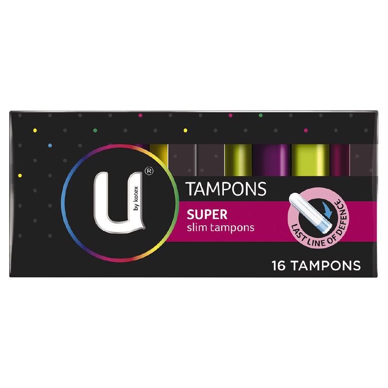 U BY KOTEX Tampon Super 16