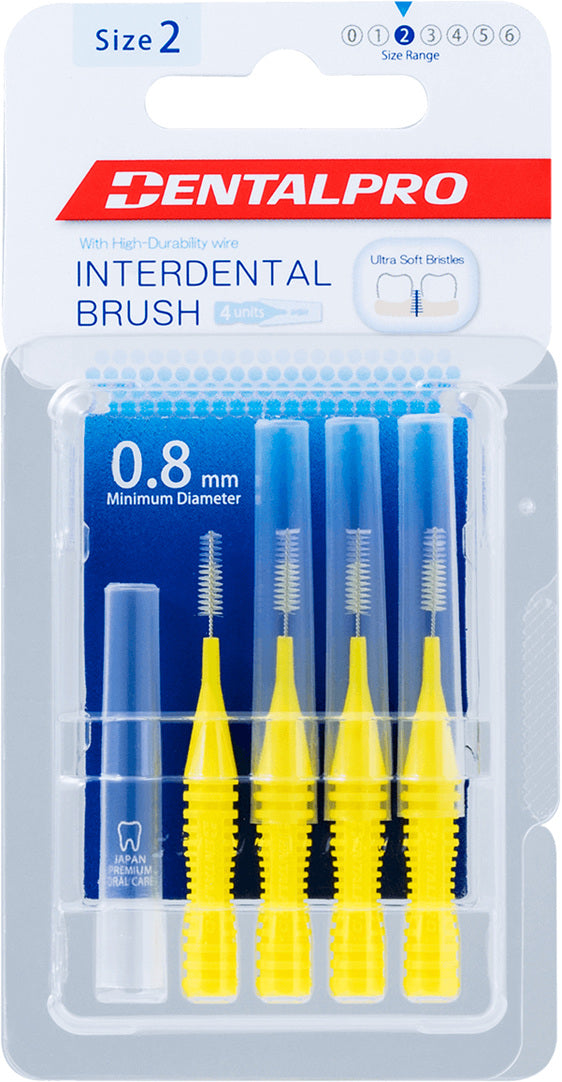 Dental Pro ID Brush Size 2 Yellow