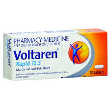 Voltaren Rapid 12.5mg Tabs 30s